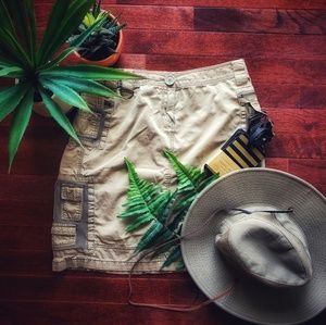 The Limited | Cargo Skirt | Green